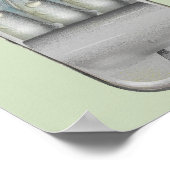 Sardinen in Zinn Poster (Ecke)