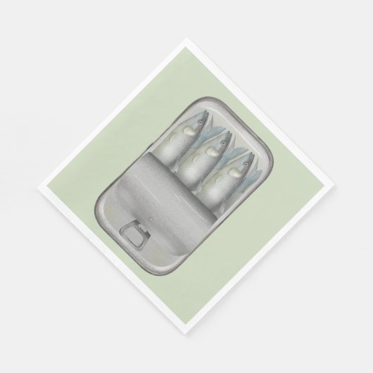 Sardinen in Zinn Serviette (Ecke)