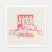 Sardinen in Zinn Serviette (Vorderseite)