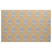 Sardinen in Zinn Stoff (Fat Quarter (45,7 x 55,9 cm))