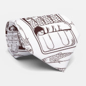 Sardinen können trans-Muster Krawatte (Gerollt)