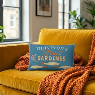 Sardinen Konserven Personalisiert Lendenkissen