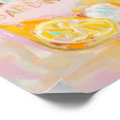 Sardinen Malerei Küste Druckküche Kunst Poster (Ecke)