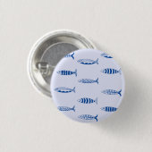 Sardinen-Muster Button (Vorne & Hinten)