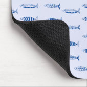 Sardinen-Muster Mousepad (Ecke)