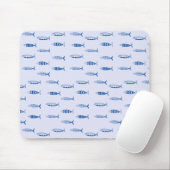 Sardinen-Muster Mousepad (Mit Mouse)