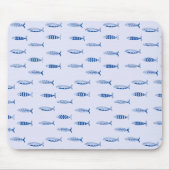 Sardinen-Muster Mousepad (Vorne)