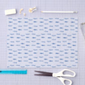 Sardinen-Muster Seidenpapier (Handwerk)