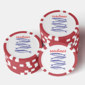 Sardinen Pokerchips (Stapel)