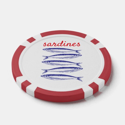 Sardinen Pokerchips (Einzeln)