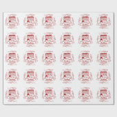 Sardinen Pop Art Geschenkpapier (Flach)