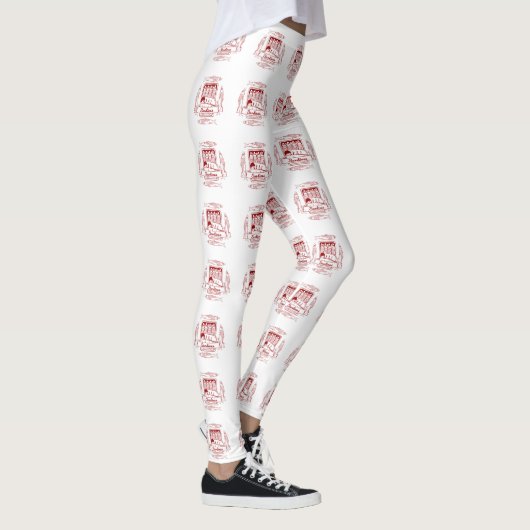 Sardinen Pop Art Leggings (Rechts)