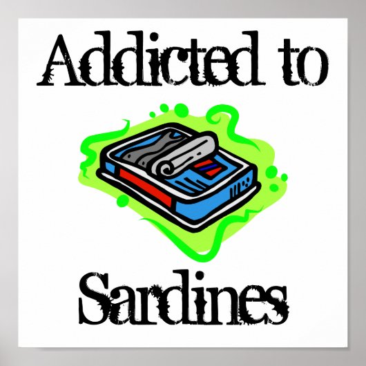 Sardinen Poster (Vorne)