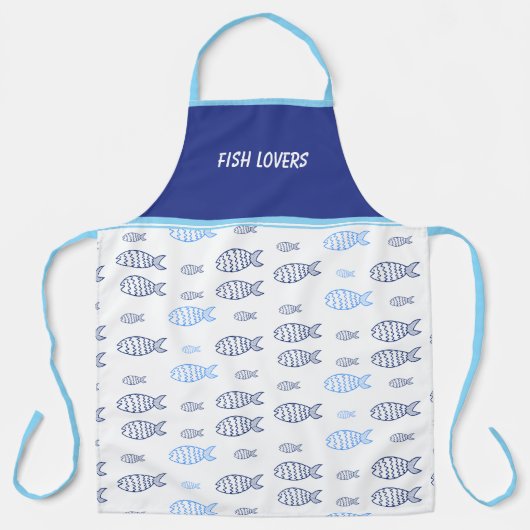 Sardinen Schürze (Vorderseite)