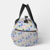 Sardinen und Zitronen Duffle Bag (Rechts)