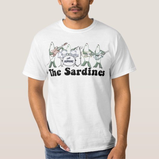 Sardinenband T-Shirt (Vorderseite)