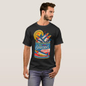 Sardinenfilet-Plakat T-Shirt (Vorne ganz)