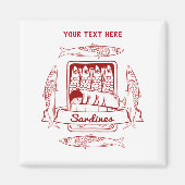 Sardinengehalt Magnet (Vorne)