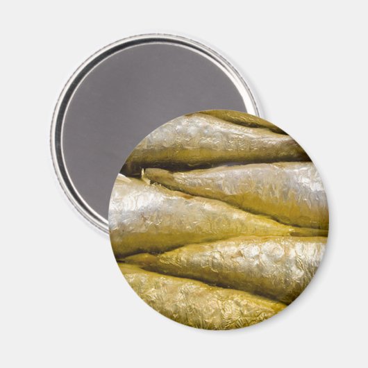 Sardinenkonserven Magnet (Vorderseite/Rückseite)