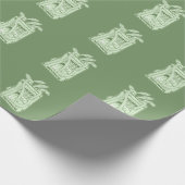 Sardinenmilch Geschenkpapier (Ecke)