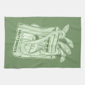 Sardinenmilch Geschirrtuch (Horizontal)