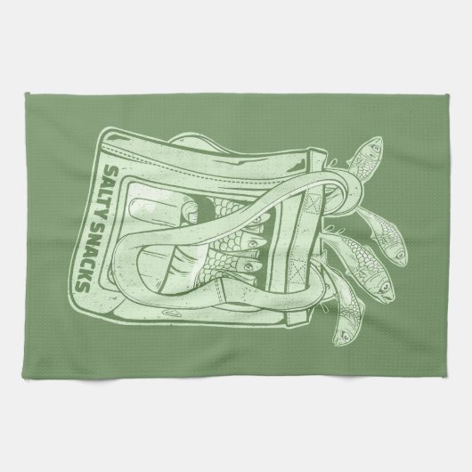 Sardinenmilch Geschirrtuch (Horizontal)