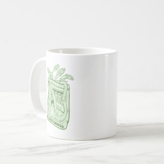 Sardinenmilch Kaffeetasse (Vorderseite Links)