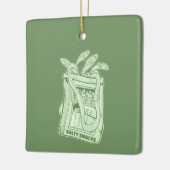 Sardinenmilch Keramikornament (Links)