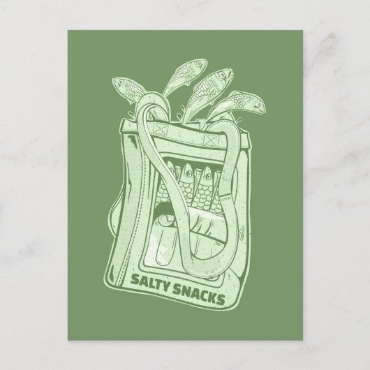 Sardinenmilch Postkarte (Vorderseite)