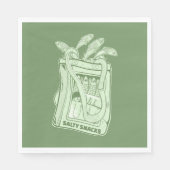 Sardinenmilch Serviette (Vorderseite)