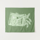 Sardinenmilch Wandteppich (Vorderseite (Horizontal))