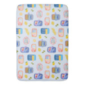 Sardines and Lemons Badematte (Vorderseite Vertikal)