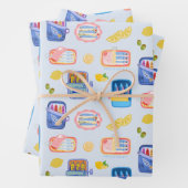 Sardines and Lemons Geschenkpapier Set (Beispiel)