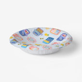 Sardines and Lemons Pappteller (Gewinkelt)