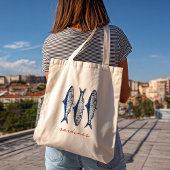 Sardines Fisherman Core Ästhetische Küste Tragetasche