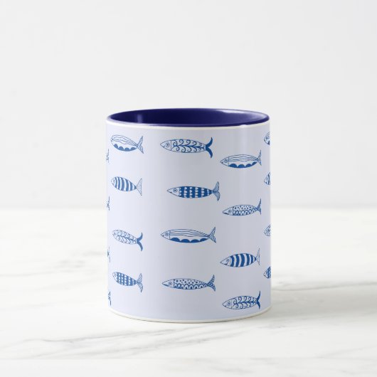 Sardines Pattern Tasse (Zentrum)