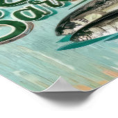 Sardines print _ Kitchen wall art _ Sardine tin pr Poster (Ecke)