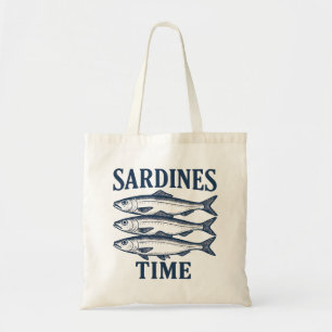 Sardines Time Budget Bag Tragetasche