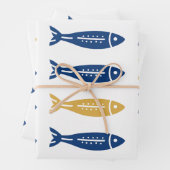 Sardines Wrapping Paper Geschenkpapier Set (Beispiel)