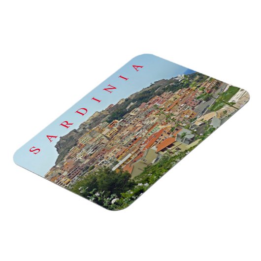 Sardinia Castelsardo View Kühlschrankmagnet Magnet (Linke Seite)