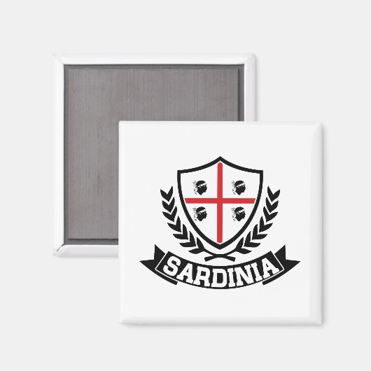 Sardinia Italia Magnet (Vorderseite/Rückseite)