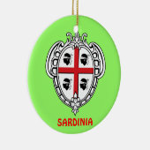 Sardinia* Weihnachtsverzierung Keramikornament (Rechts)