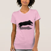 Sardinien, Cinghiale - Wildschwein (Mädchen) T-Shirt (Vorderseite)