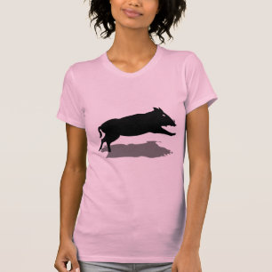 Sardinien, Cinghiale - Wildschwein (Mädchen) T-Shirt