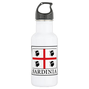 Sardinien Edelstahlflasche