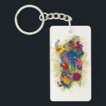 Sardinien, Farbtropfen, Schlüsselanhänger<br><div class="desc">Die Insel Sardinien mit Farbentwürfen!</div>