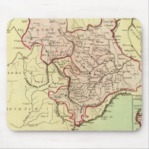 Sardinien, Frankreich, Italien Mousepad