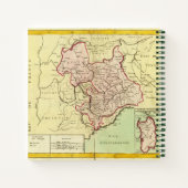 Sardinien, Frankreich, Italien Notizblock (Rückseite)