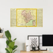 Sardinien, Frankreich, Italien Poster (Heimbüro)