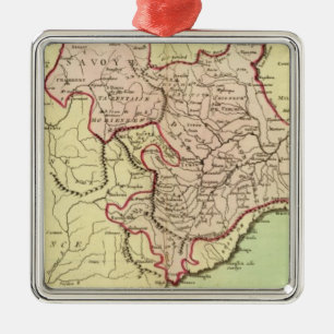 Sardinien, Frankreich, Italien Silbernes Ornament